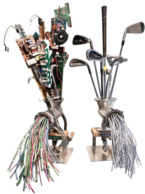 Hachoirs à clubs de golf et informatique