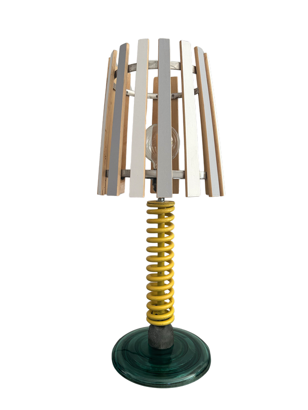 Sculpture Luminaire AMupcycling – modèle 8