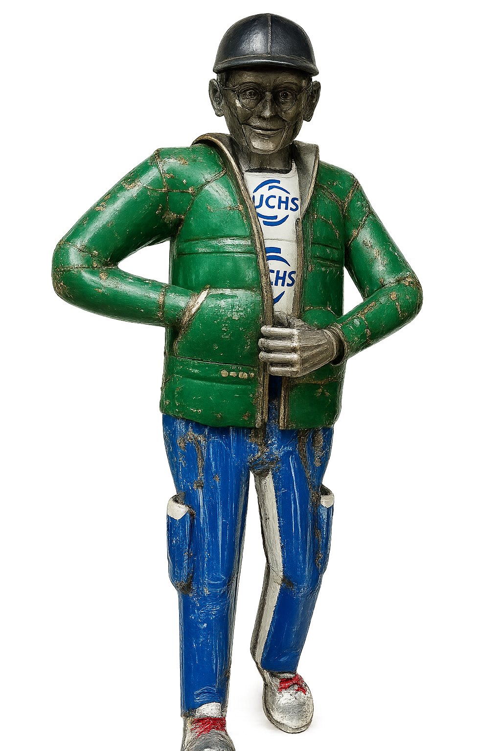 Sculpture Travail sur toles et futs AMupcycling – modèle 3