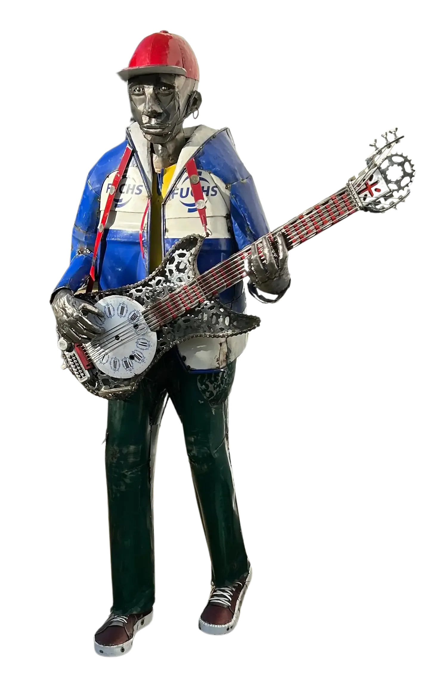 Travail sur toles et futs 6 Sculpture Travail sur toles et futs AMupcycling – modèle 6