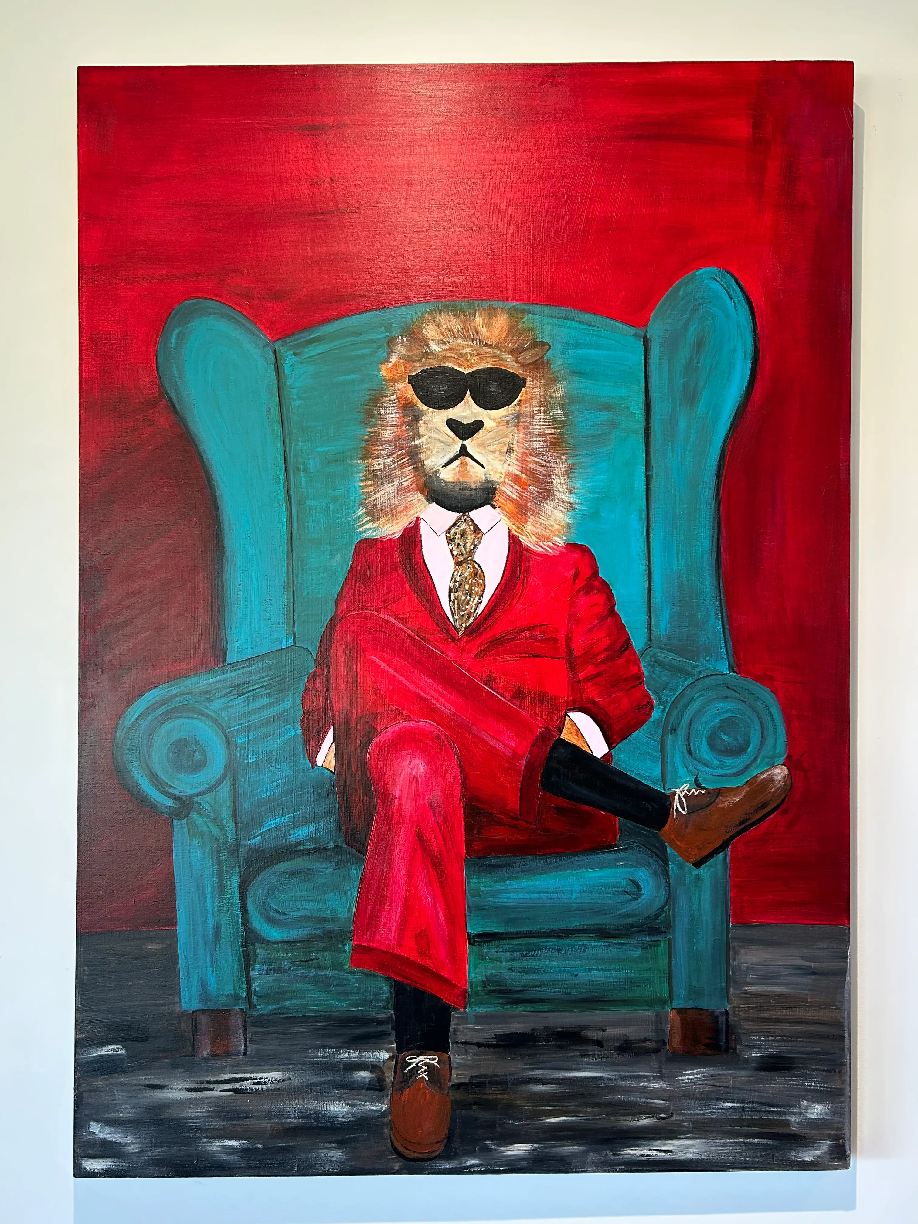 Lion fauteuil